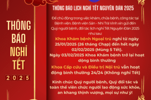 LỊCH TRỰC TẾT NGUYÊN ĐÁN ẤT TỴ 2025