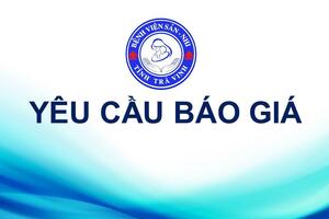 Yêu cầu báo giá gói thầu May Trang phục và mua đồ vải năm 2025