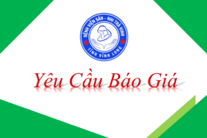 Yêu cầu báo giá gói thầu cung cấp Hoá chất, vật tư máy đông máu Coagulyzer 100 (04 mặt hàng)