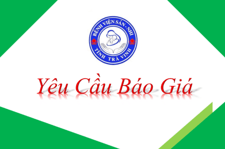 Yêu cầu báo giá gói thầu sửa chữa trang thiết bị tại khoa PT-GMHS