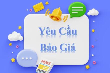 Yêu cầu báo giá gói thầu sửa chữa máy bơm nước và máy bơm thu gom